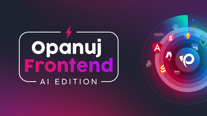 Opanuj Frontend - Baner promocyjny